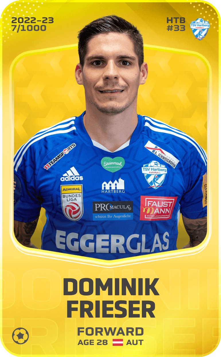 Dominik Frieser 2022-23 • Limited 7/1000