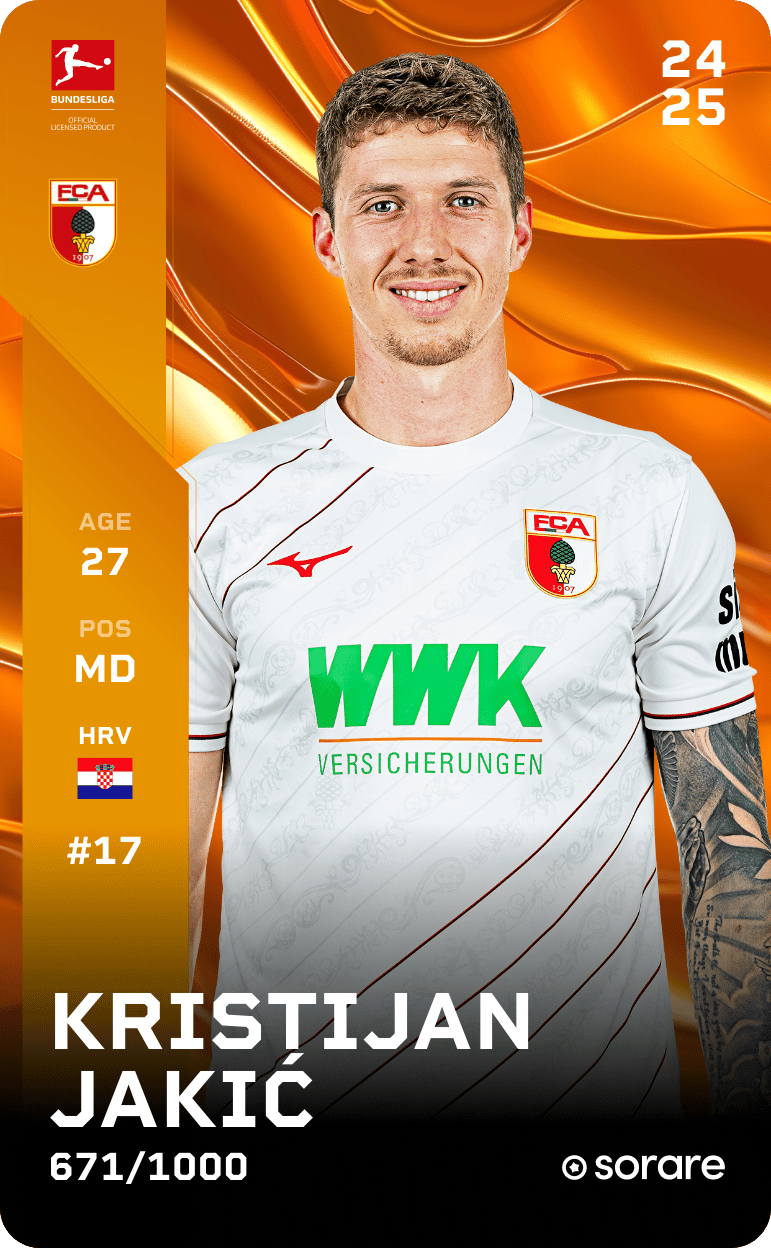 Kristijan Jakić 2024-25 • Limited 671/1000