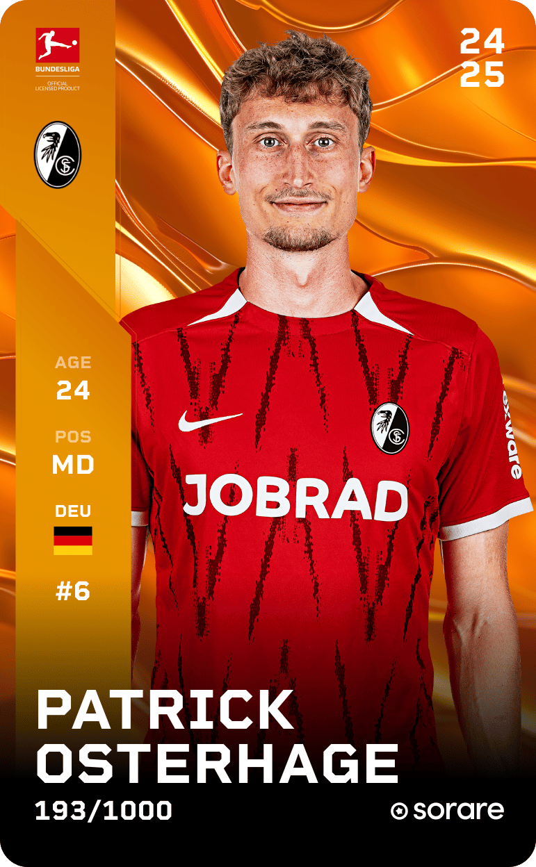 Patrick Osterhage 2024-25 • Limited 193/1000