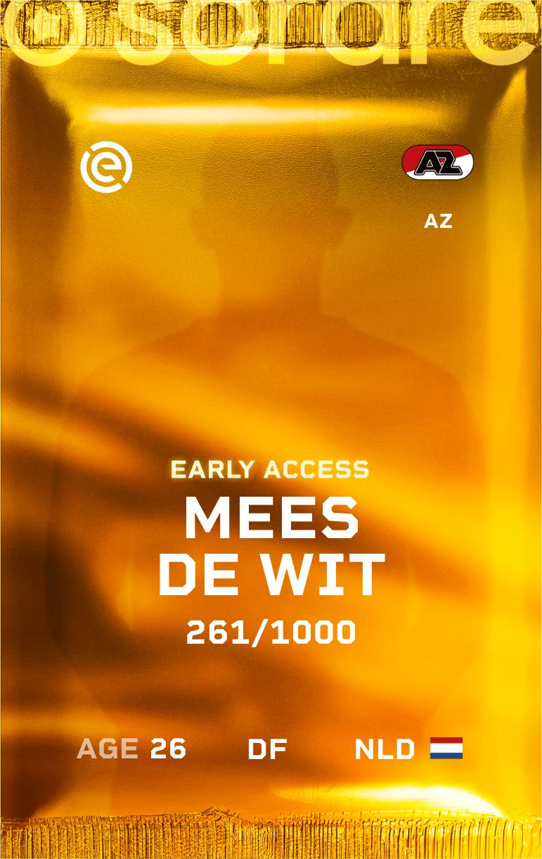 Mees De Wit 2024-25 • Limited 261/1000