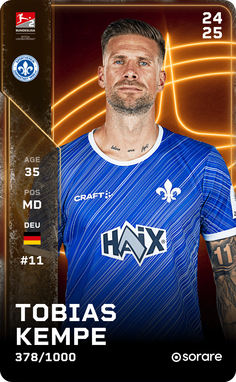 Tobias Kempe 2024-25 • Limited 378/1000