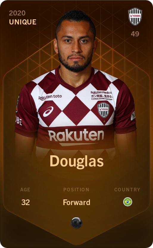 Sorare - Sorare Official - Douglas 2020-21 • Unique - NFT # 106120042092777055497534489819625962255313775510407805201663776000803046212551