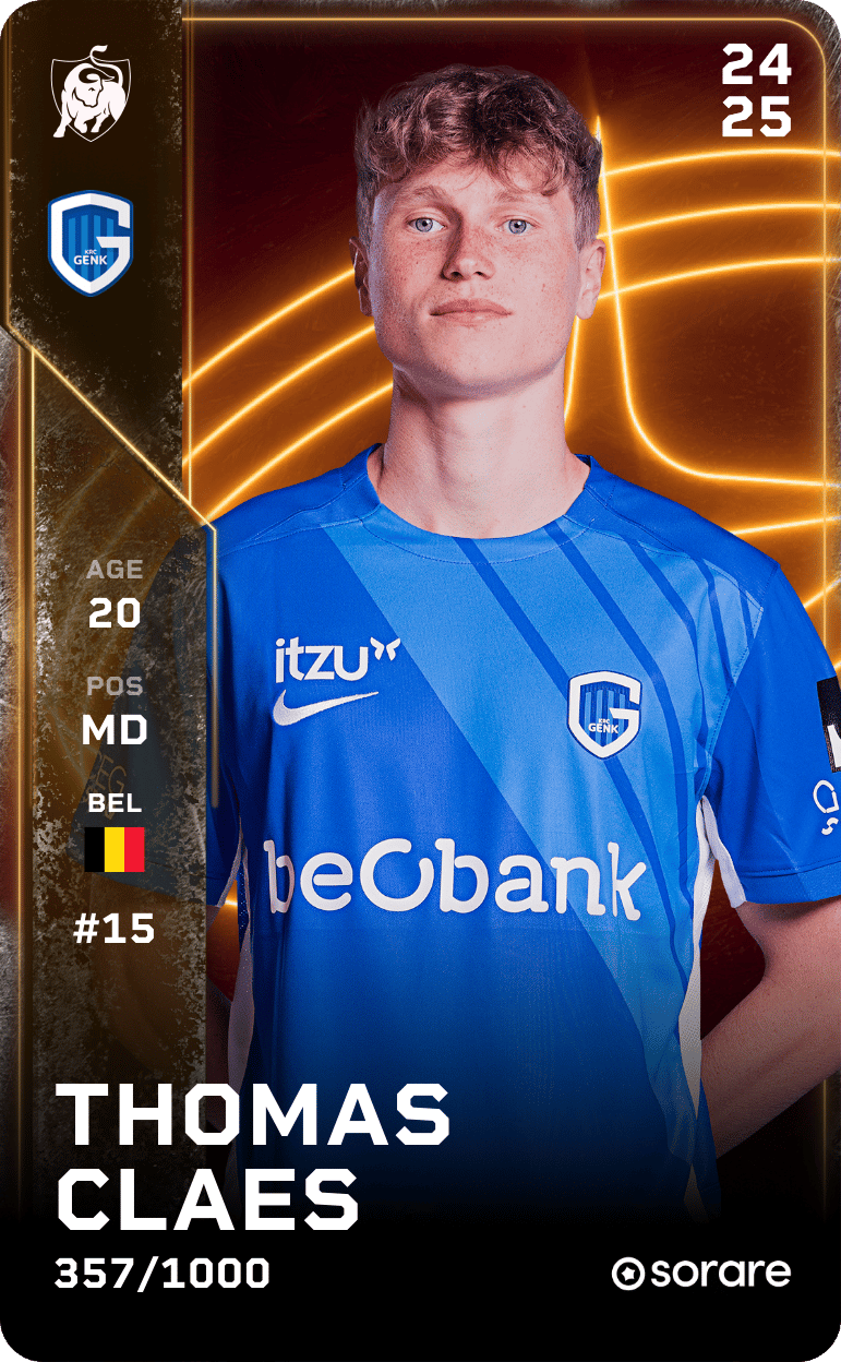 Thomas Claes 2024-25 • Limited 357/1000
