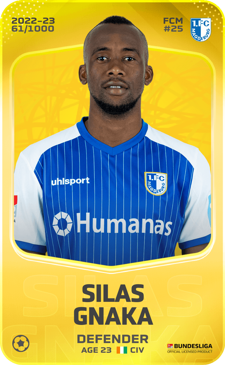 Silas Gnaka 2022-23 • Limited 61/1000