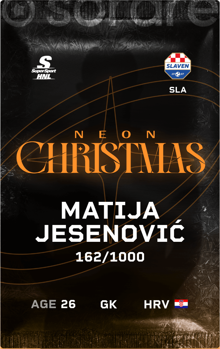 Matija Jesenović 2024-25 • Limited 162/1000