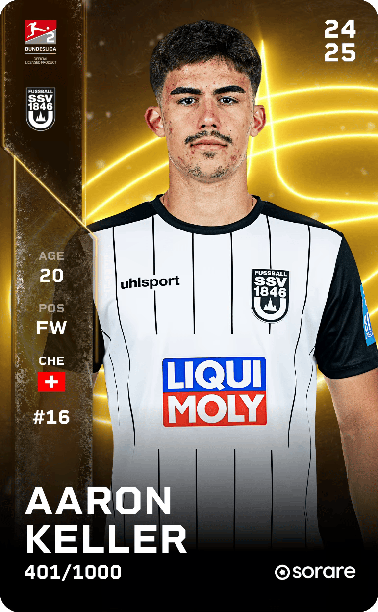 Aaron Keller 2024-25 • Limited 401/1000