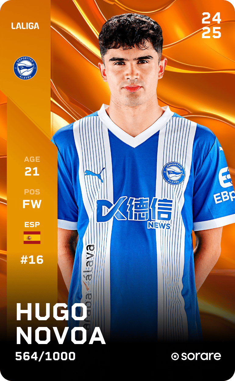 Hugo Novoa 2024-25 • Limited 564/1000