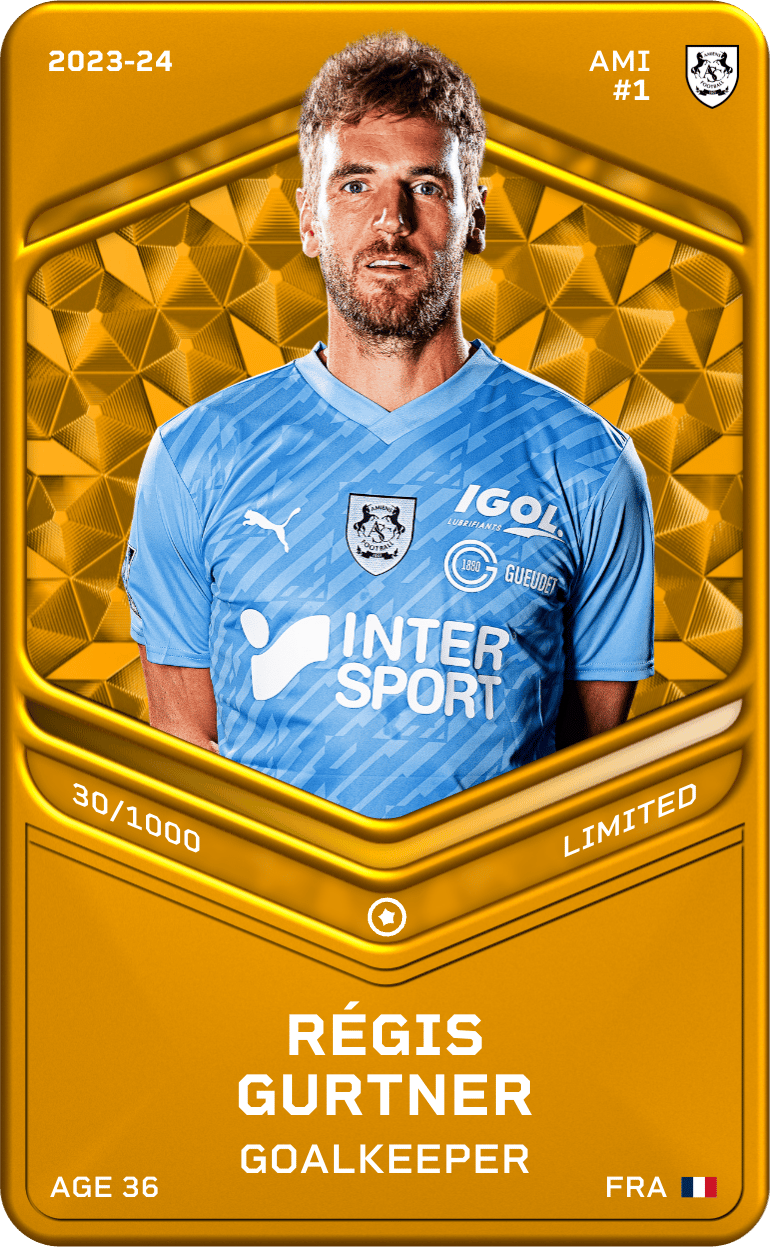 Régis Gurtner 2023-24 • Limited 30/1000
