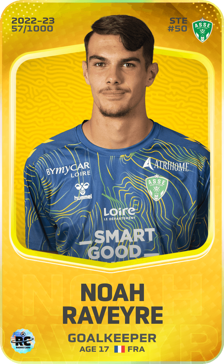 Noah Raveyre 2022-23 • Limited 57/1000