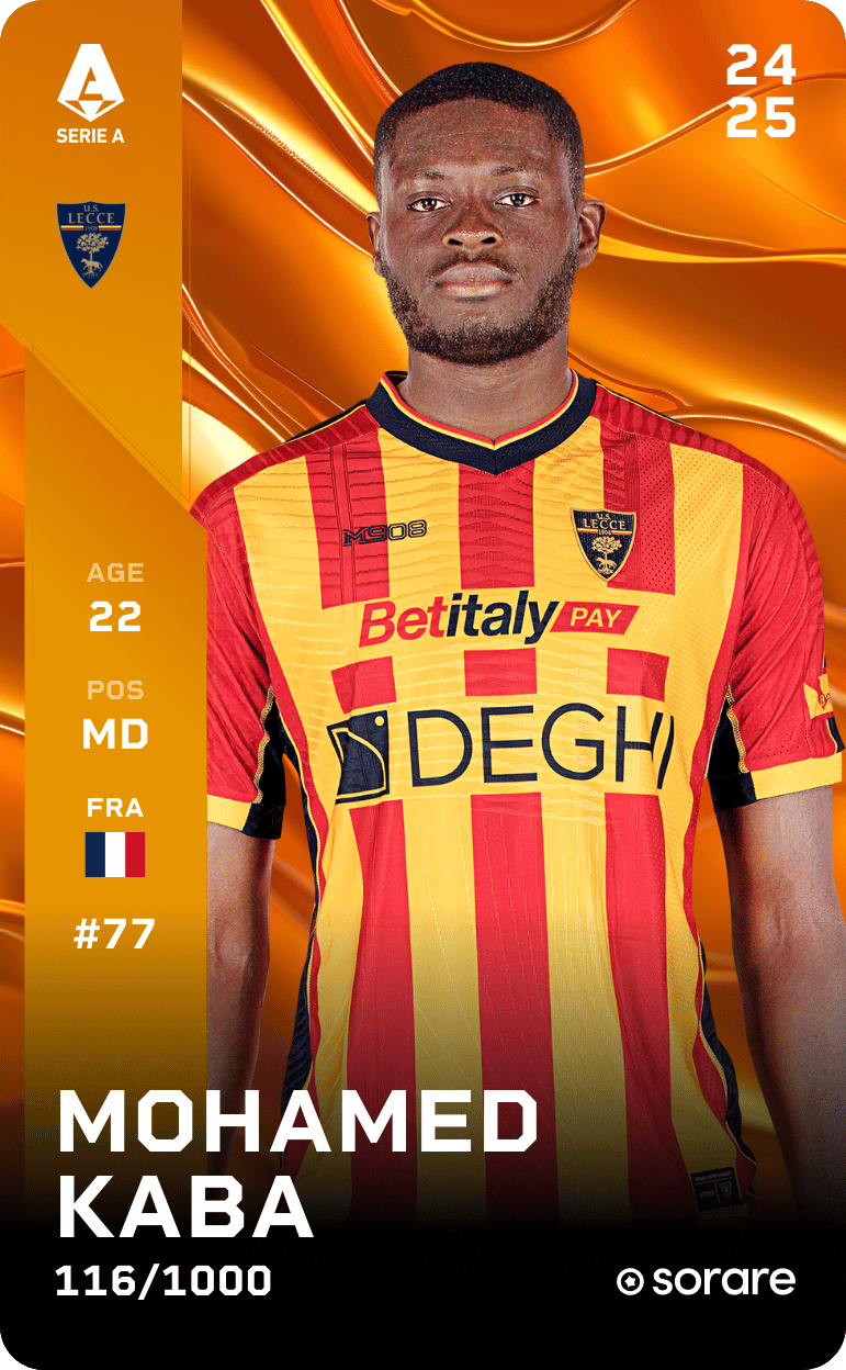Mohamed Kaba 2024-25 • Limited 116/1000