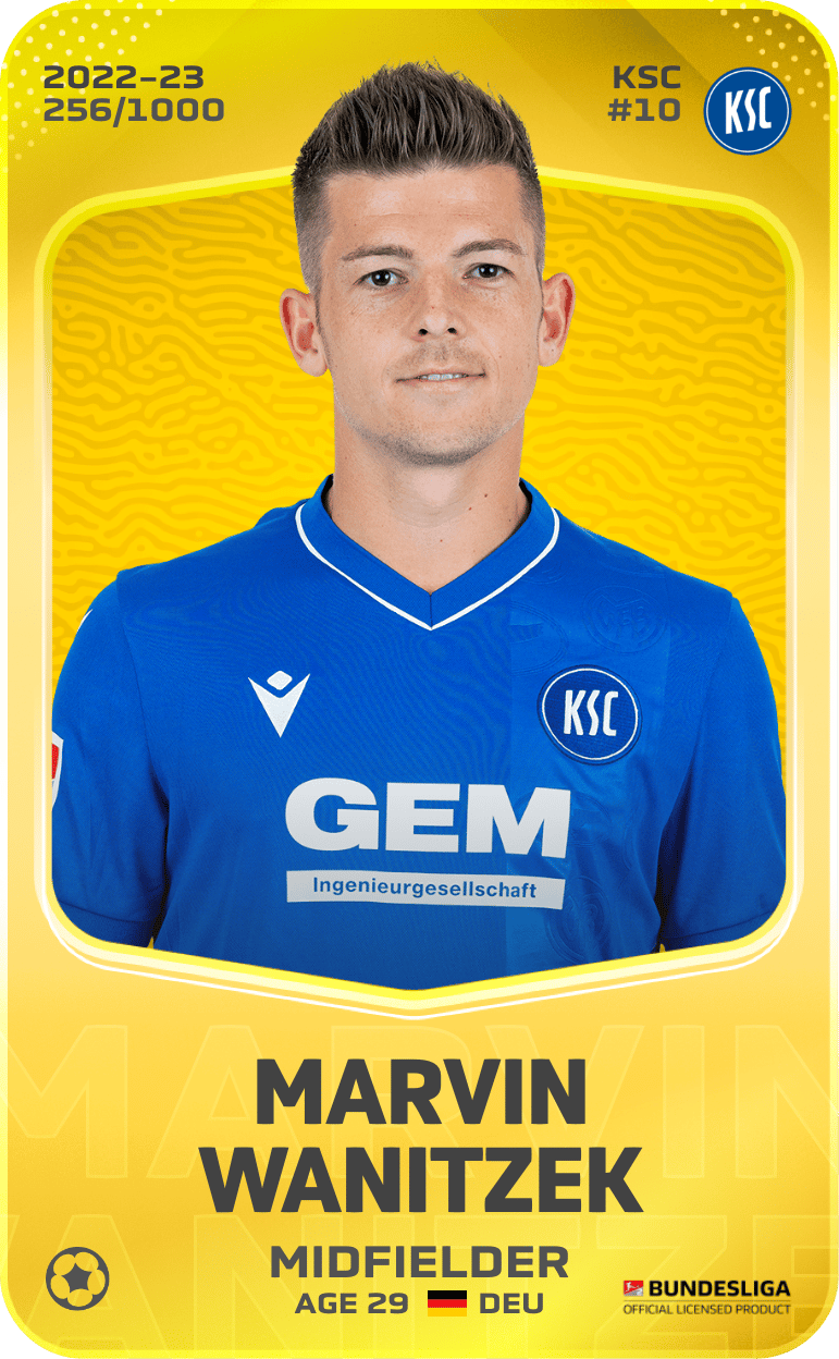 Marvin Wanitzek 2022-23 • Limited 256/1000