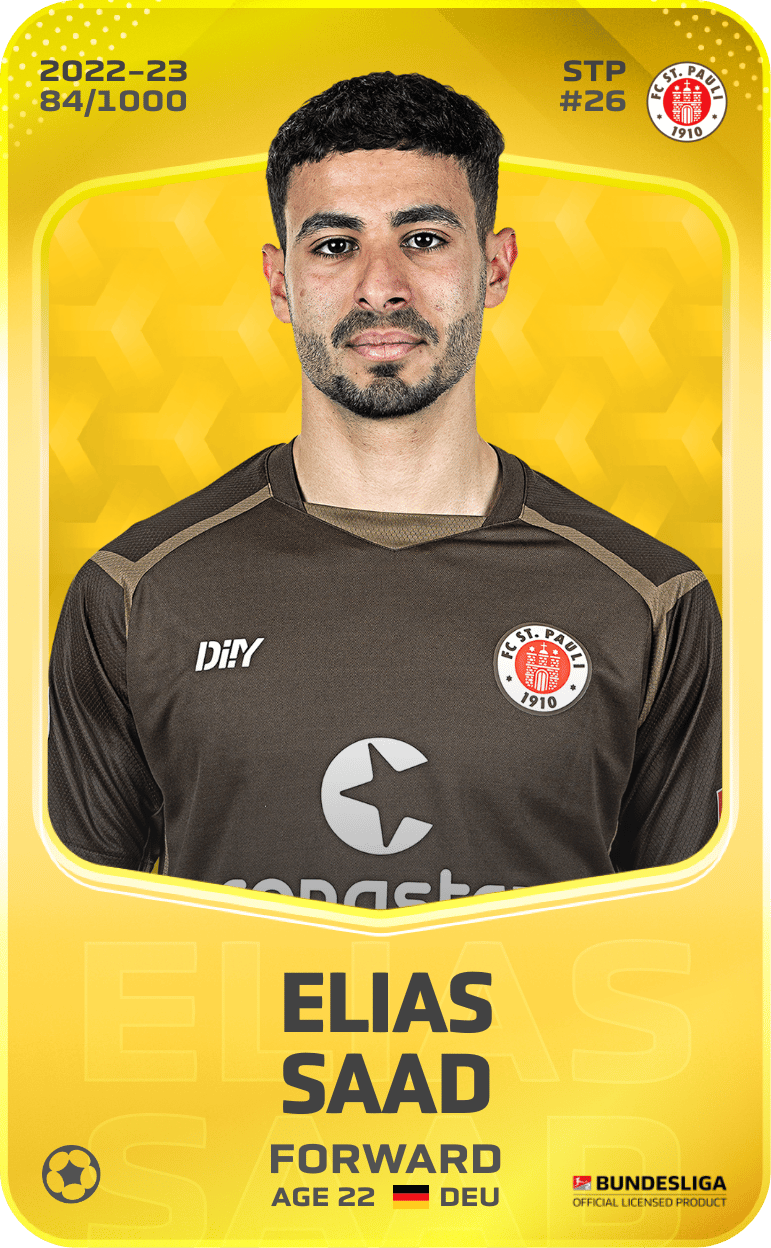 Elias Saad 2022-23 • Limited 84/1000