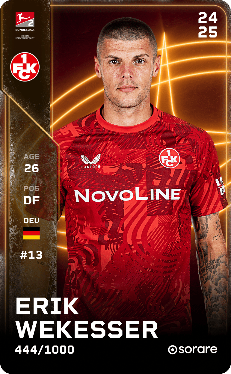 Erik Wekesser 2024-25 • Limited 444/1000