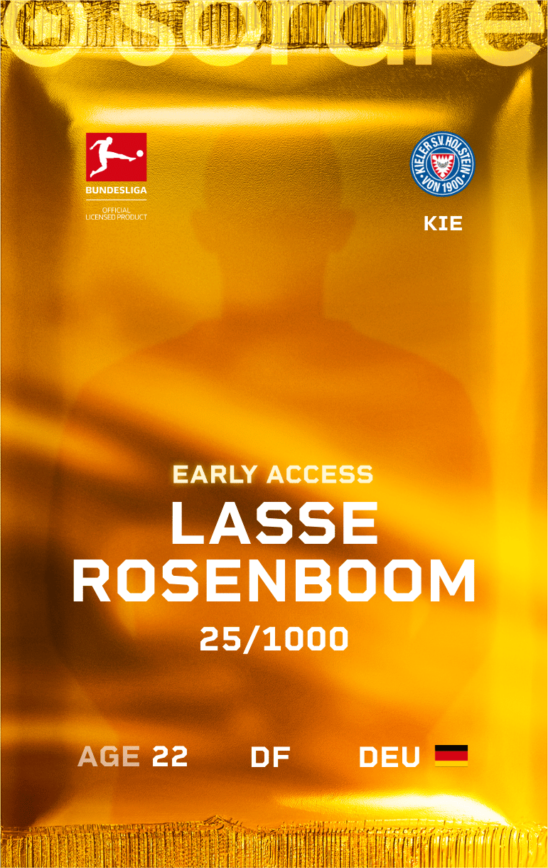 Lasse Rosenboom 2024-25 • Limited 25/1000
