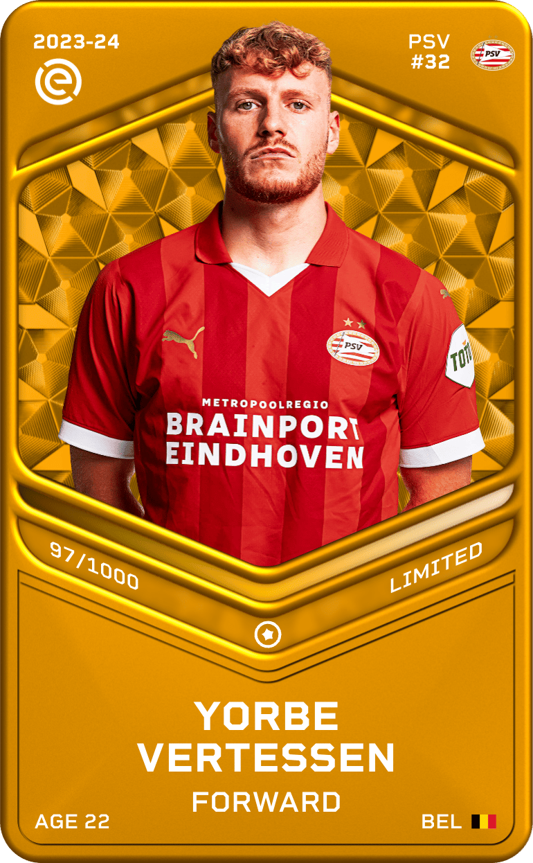 Yorbe Vertessen 2023-24 • Limited 97/1000