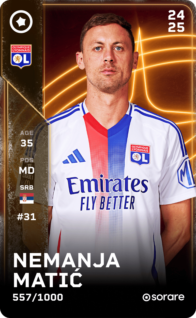 Nemanja Matić 2024-25 • Limited 557/1000