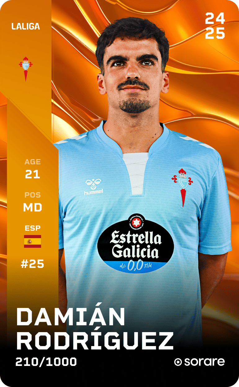 Damián Rodríguez 2024-25 • Limited 210/1000