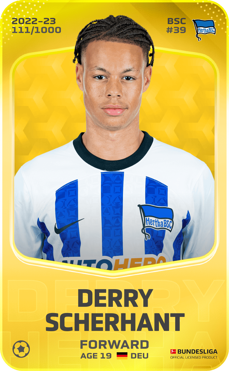 Derry Scherhant 2022-23 • Limited 111/1000