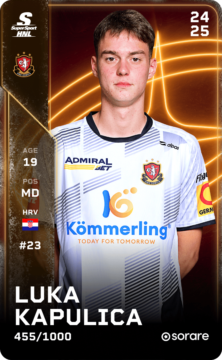 Luka Kapulica 2024-25 • Limited 455/1000