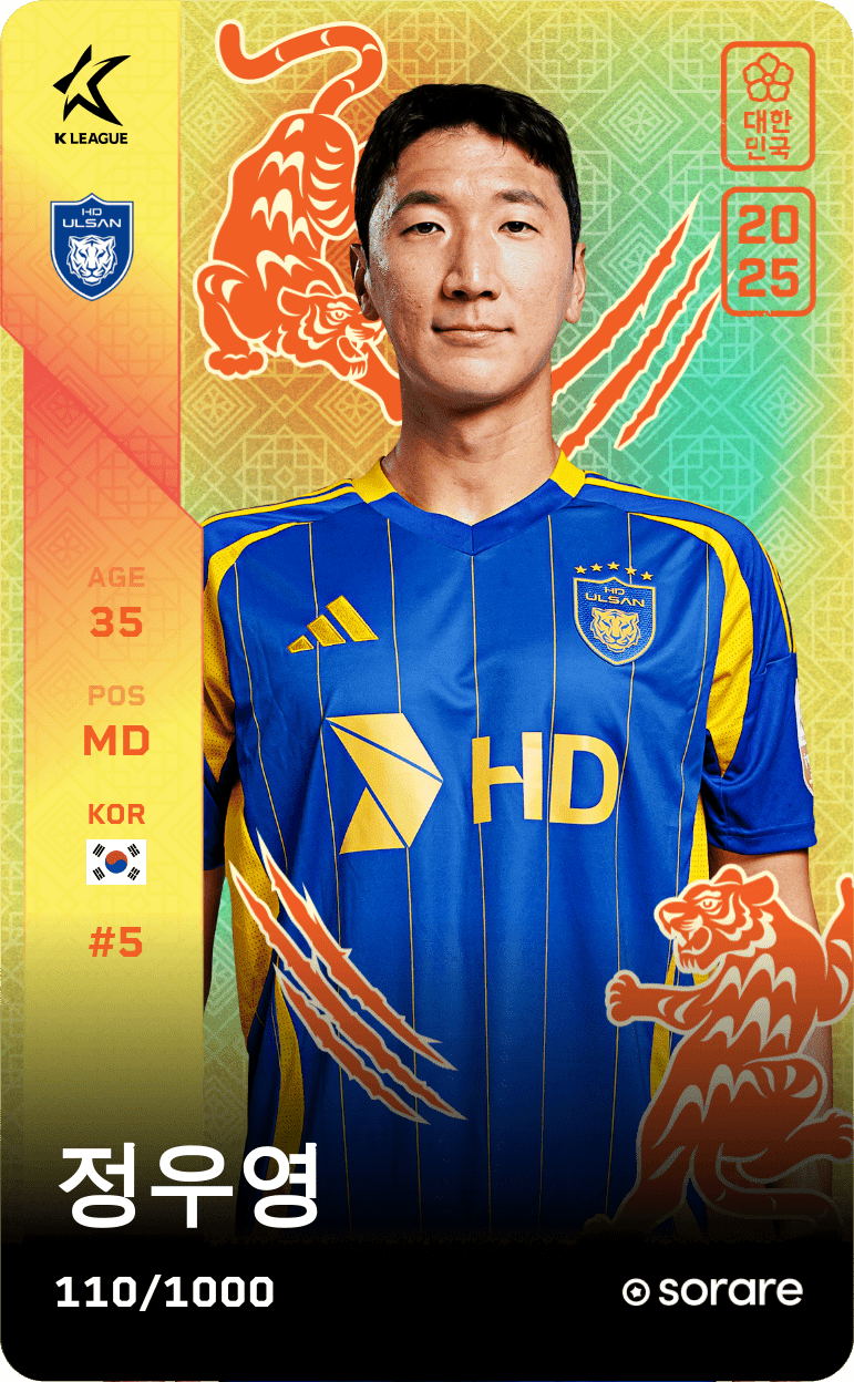 Jung Woo-Young 2025-26 • Limited 110/1000