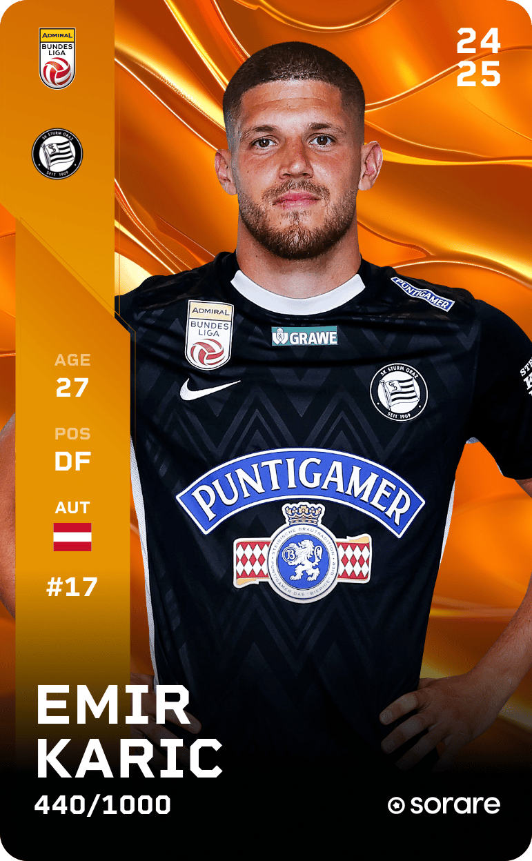 Emir Karic 2024-25 • Limited 440/1000