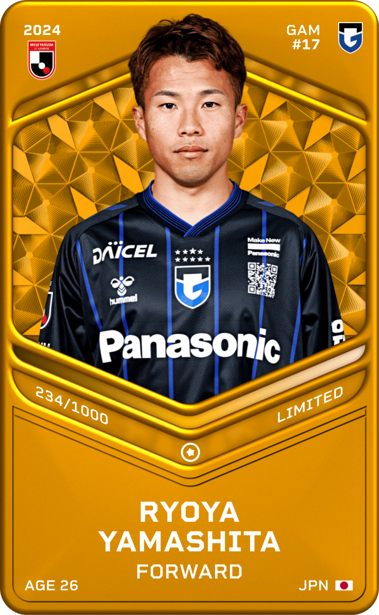 Ryoya Yamashita 2024-25 • Limited 234/1000