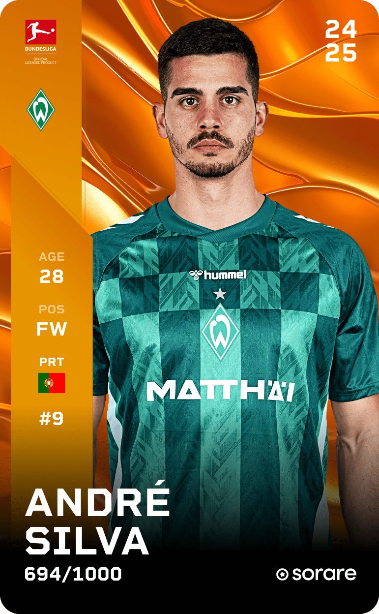 André Silva 2024-25 • Limited 694/1000