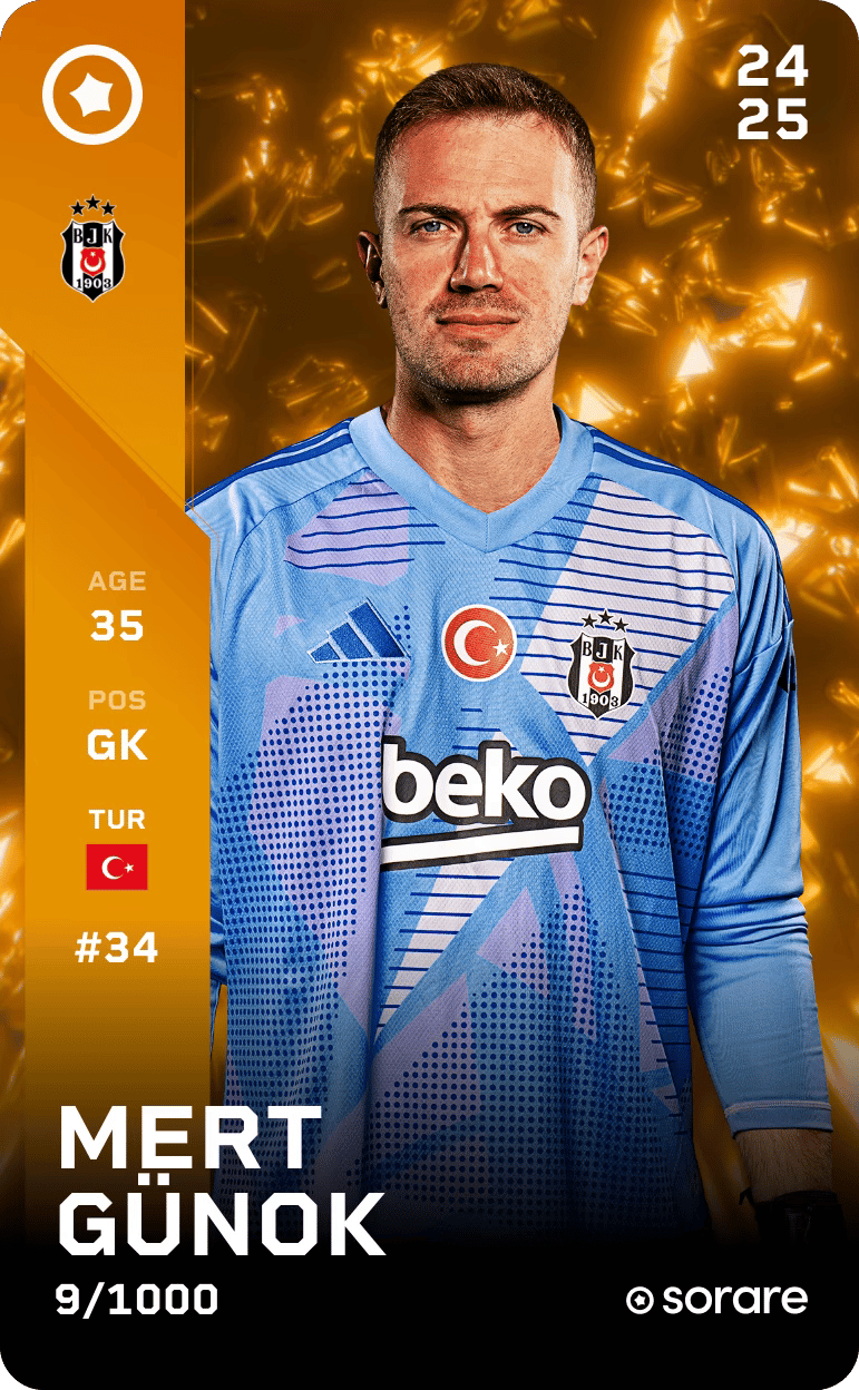 Mert Günok 2024-25 • Limited 9/1000