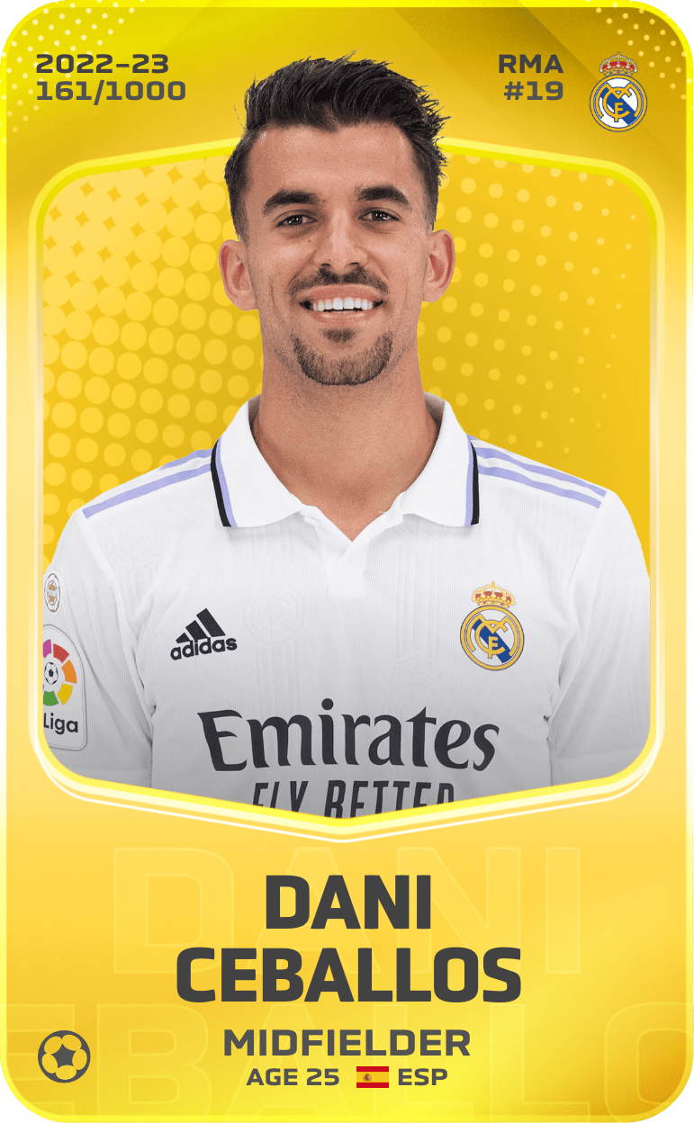 Dani Ceballos 2022-23 • Limited 161/1000