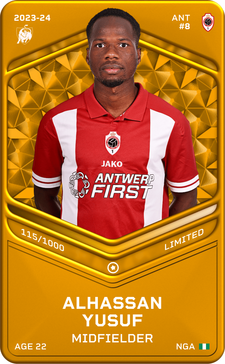 Alhassan Yusuf 2023-24 • Limited 115/1000