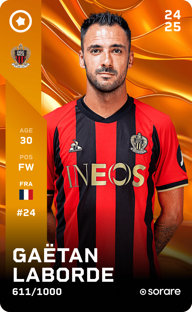 Gaëtan Laborde 2024-25 • Limited 611/1000