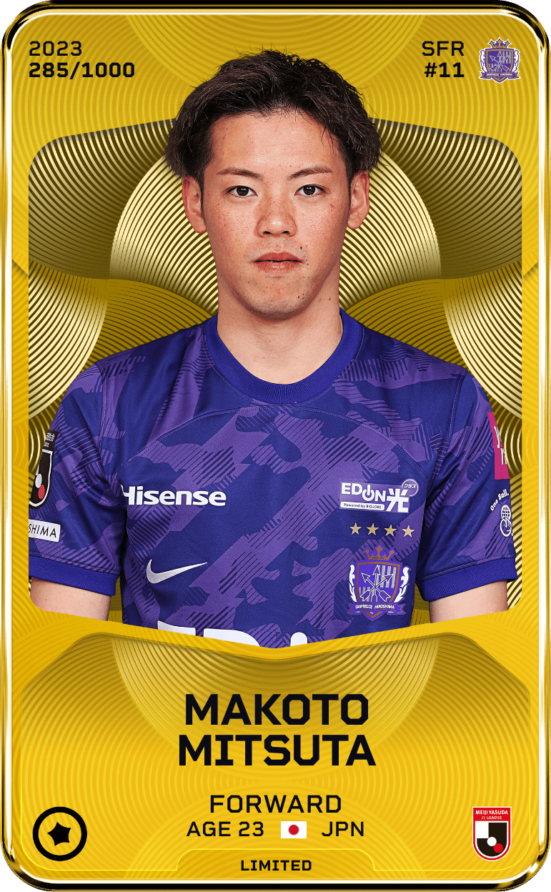 Makoto Mitsuta 2023-24 • Limited 285/1000