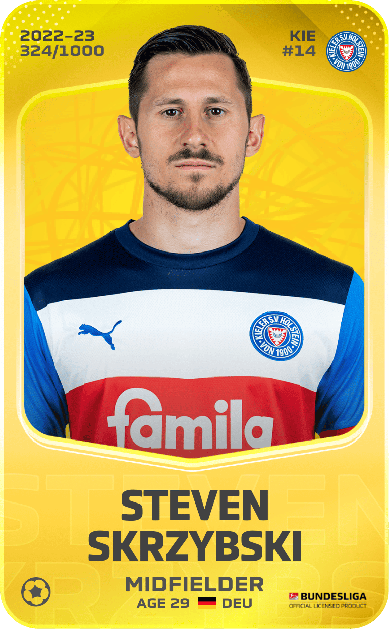 Steven Skrzybski 2022-23 • Limited 324/1000