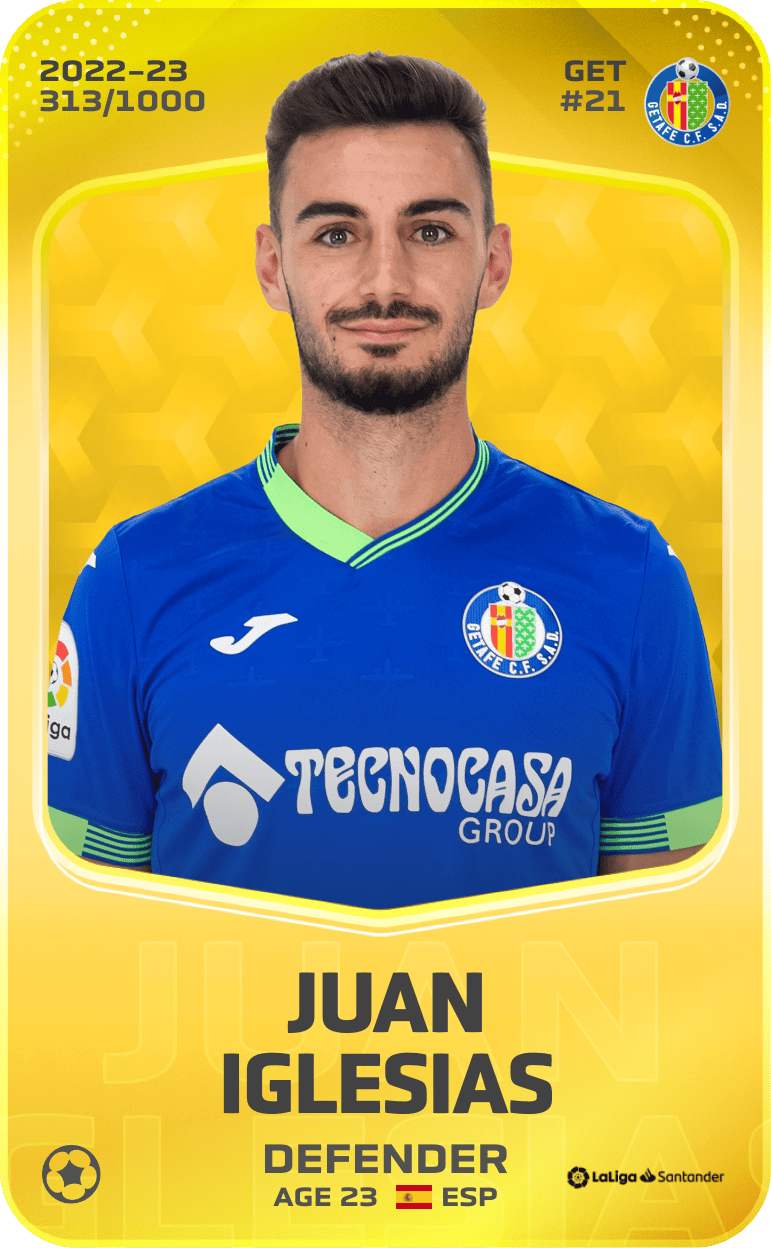 Juan Iglesias 2022-23 • Limited 313/1000