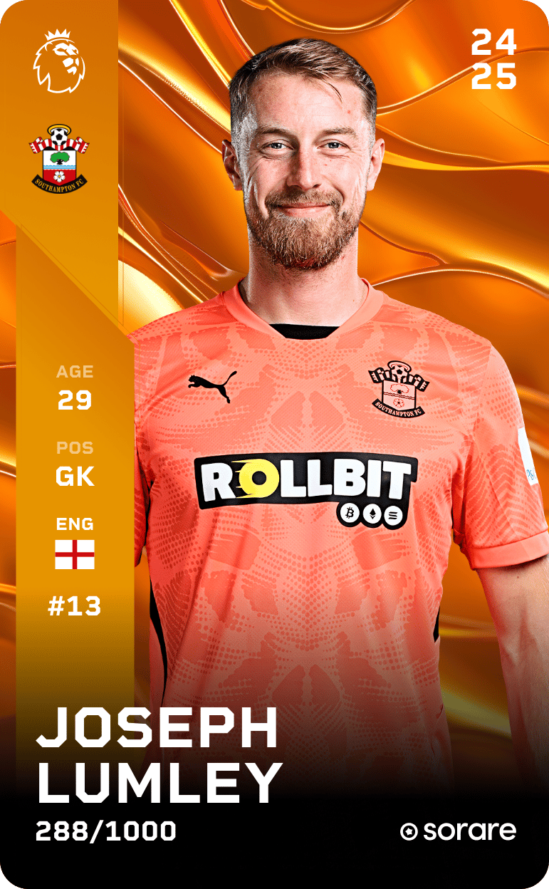 Joseph Lumley 2024-25 • Limited 288/1000