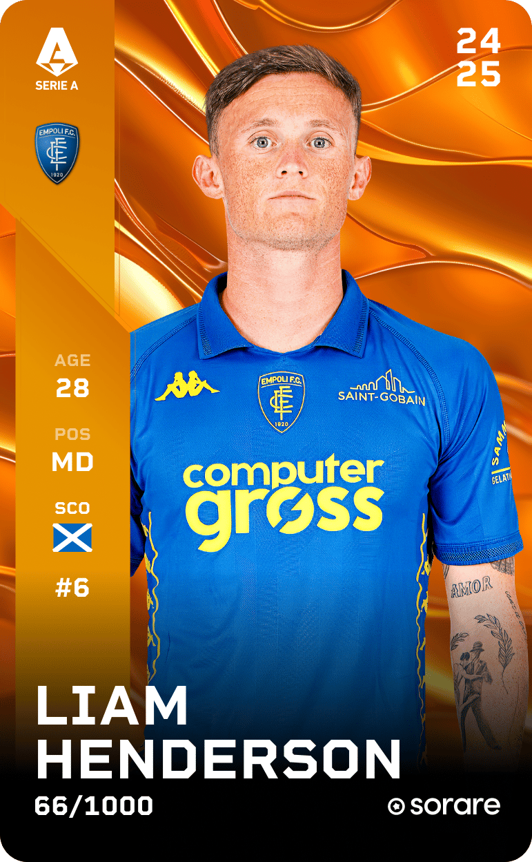 Liam Henderson 2024-25 • Limited 66/1000