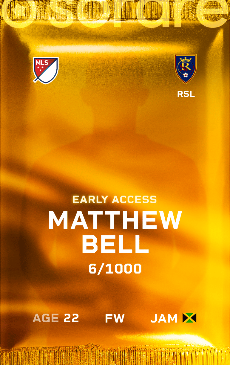 Matthew Bell 2025-26 • Limited 6/1000