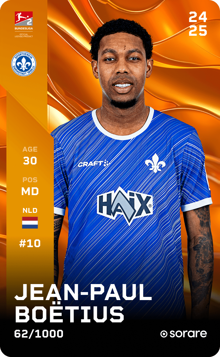 Jean-Paul Boëtius 2024-25 • Limited 62/1000