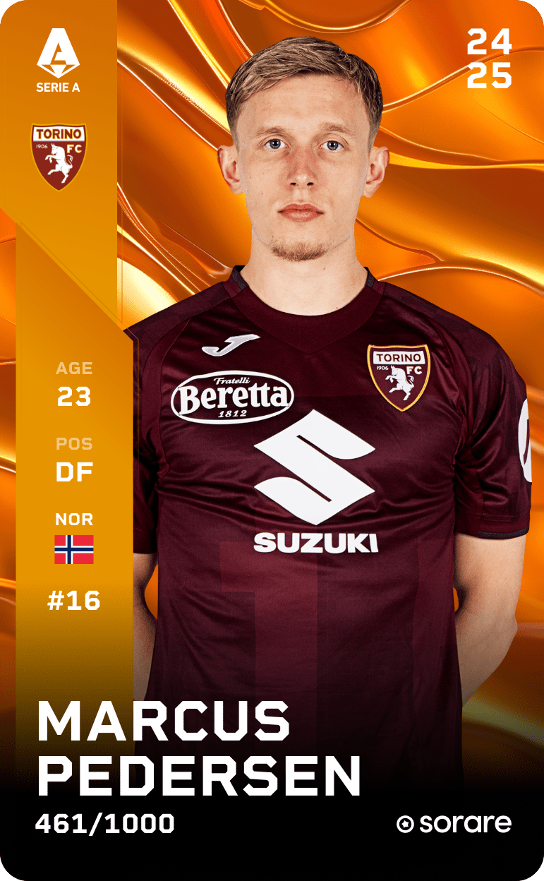 Marcus Pedersen 2024-25 • Limited 461/1000