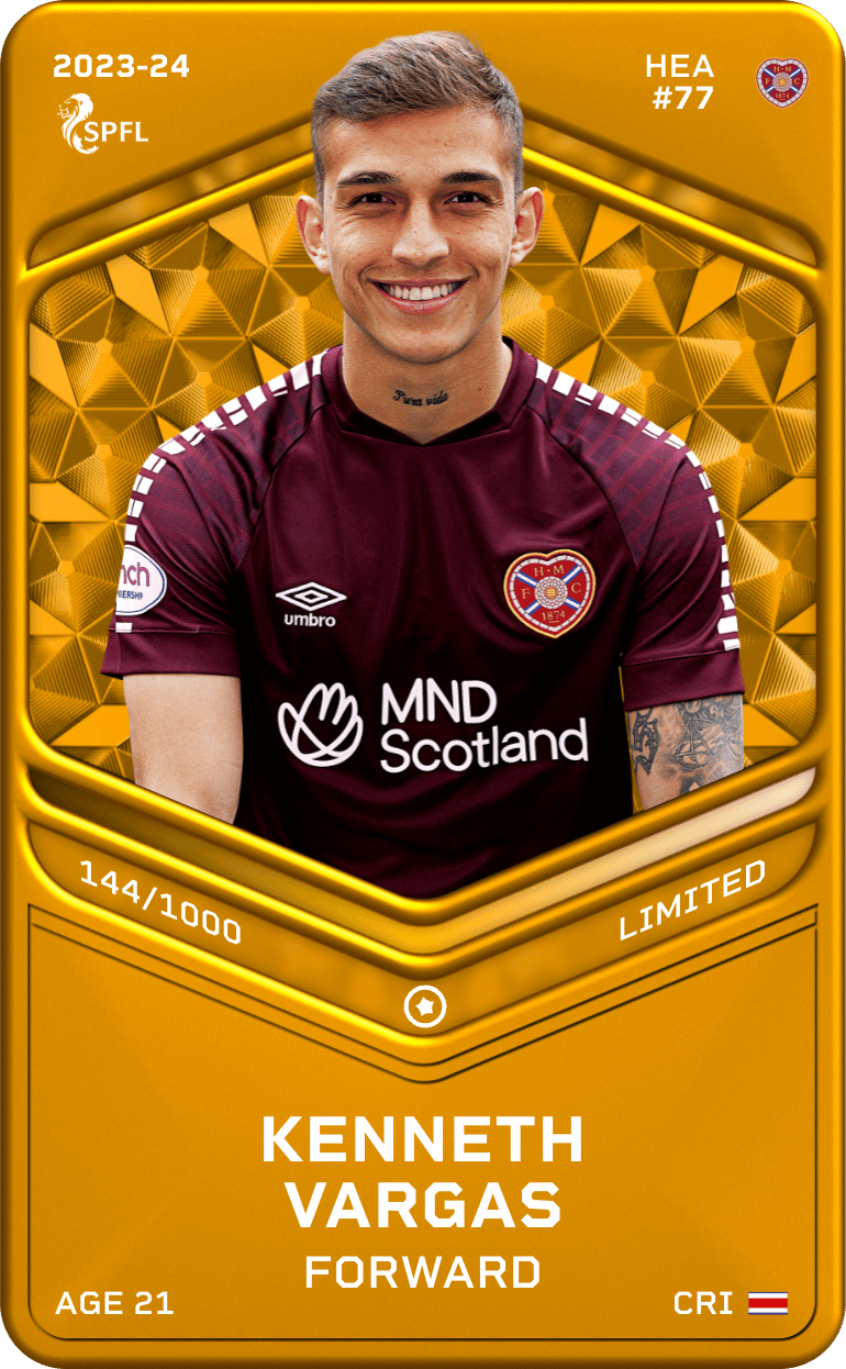 Kenneth Vargas 2023-24 • Limited 144/1000