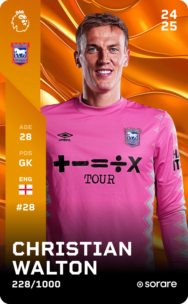 Christian Walton 2024-25 • Limited 228/1000