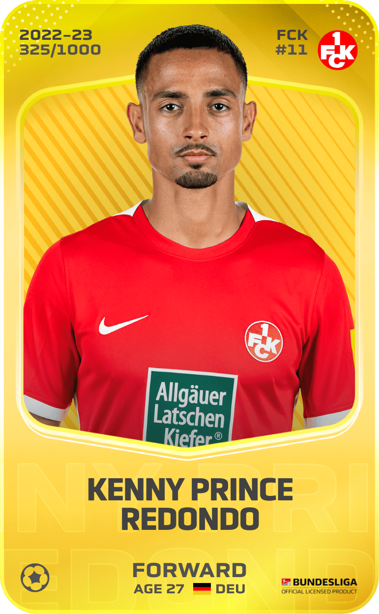 Kenny Prince Redondo 2022-23 • Limited 325/1000
