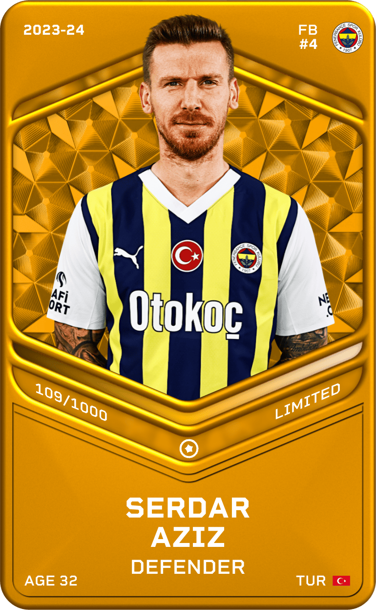 Serdar Aziz 2023-24 • Limited 109/1000