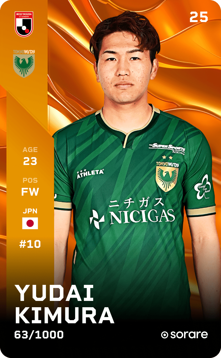 Yudai Kimura 2025-26 • Limited 63/1000