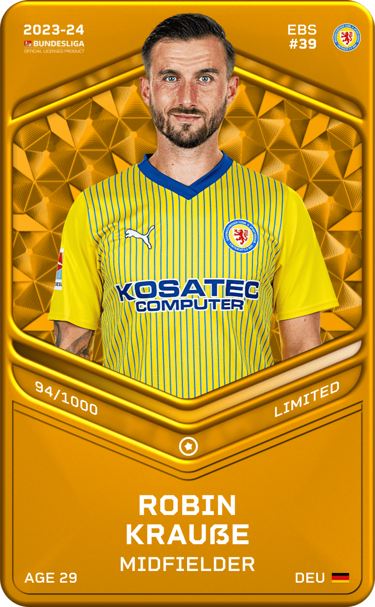 Robin Krauße 2023-24 • Limited 94/1000