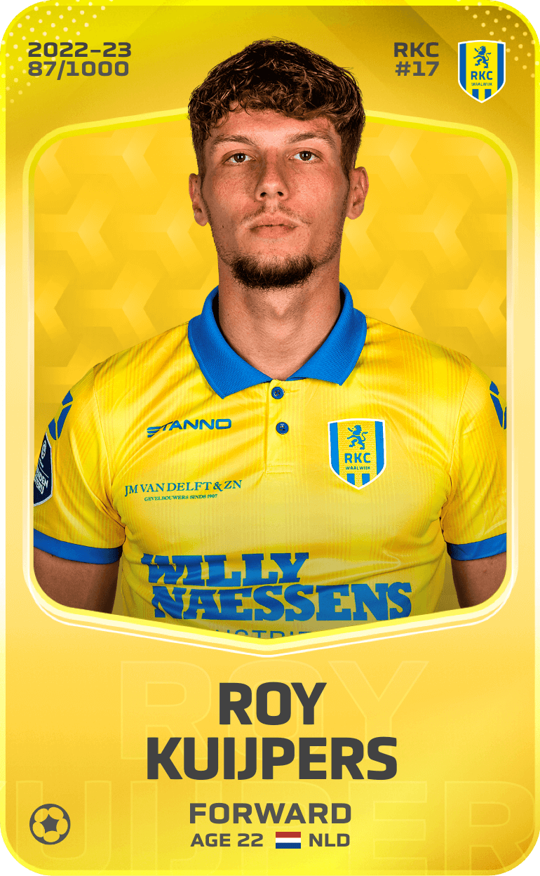 Roy Kuijpers 2022-23 • Limited 87/1000