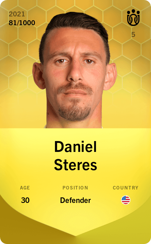 Daniel Steres 2021-22 • Limited 81/1000