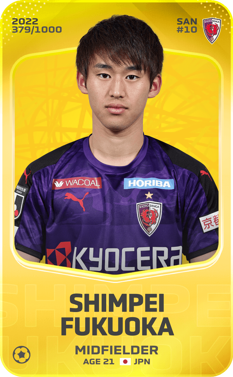 Shimpei Fukuoka 2022-23 • Limited 379/1000