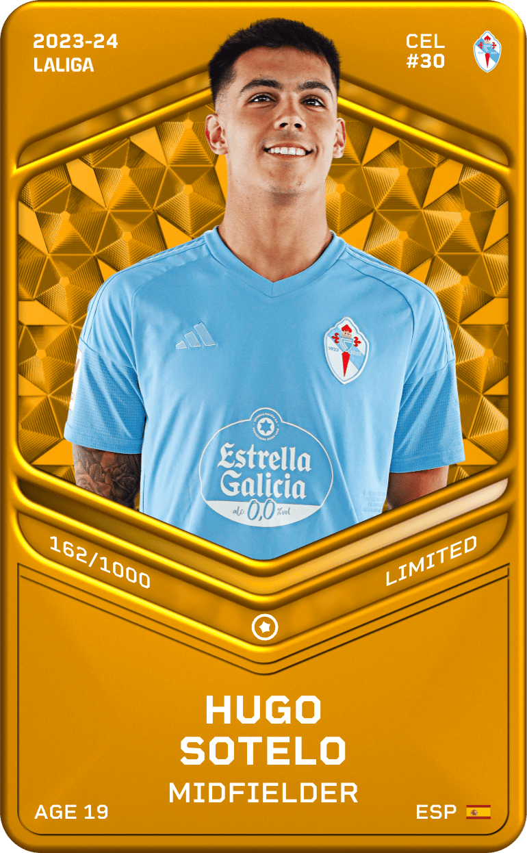Hugo Sotelo 2023-24 • Limited 162/1000