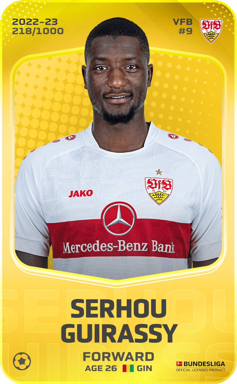 Serhou Guirassy 2022-23 • Limited 218/1000